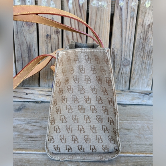 Dooney & Bourke Tan East West Tote - Picture 10 of 13